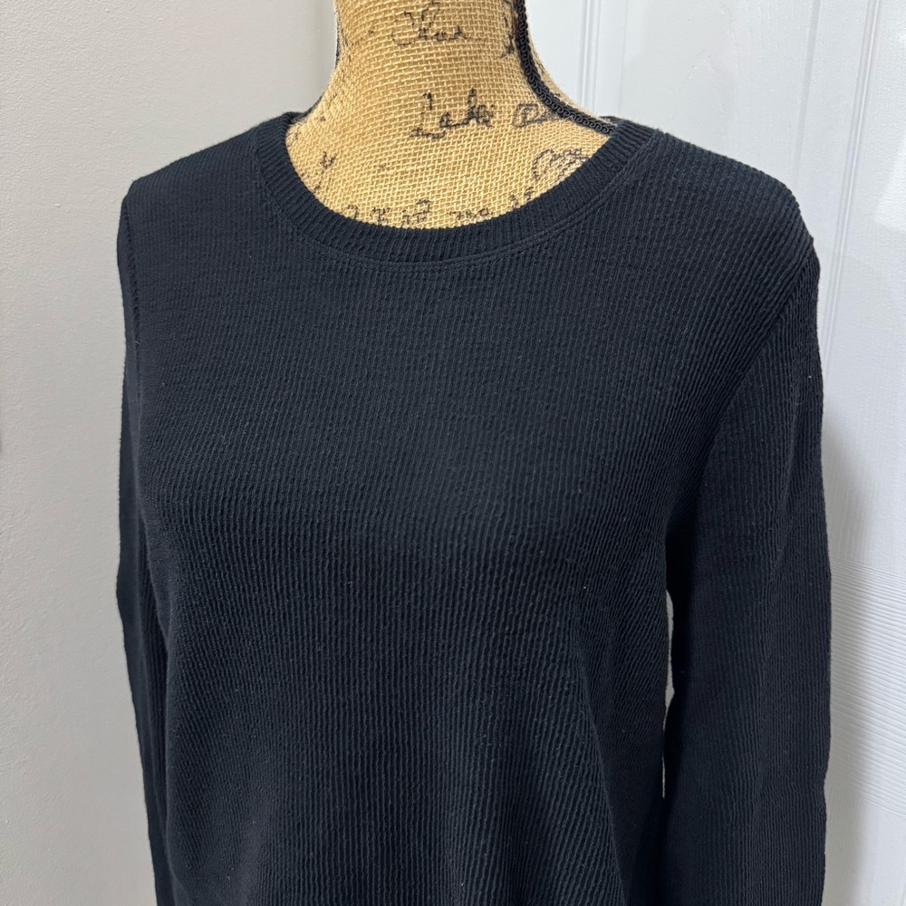 Madewell Textured Knot Front Tee